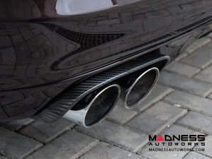  Porsche Panamera Exhaust Frame Trim - Carbon Fiber